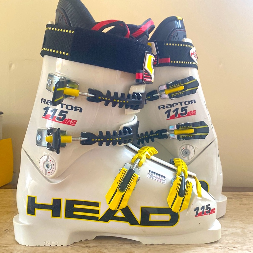 HEAD Raptor 115 RS HF Pro Sz.25   SKI Racing boots;